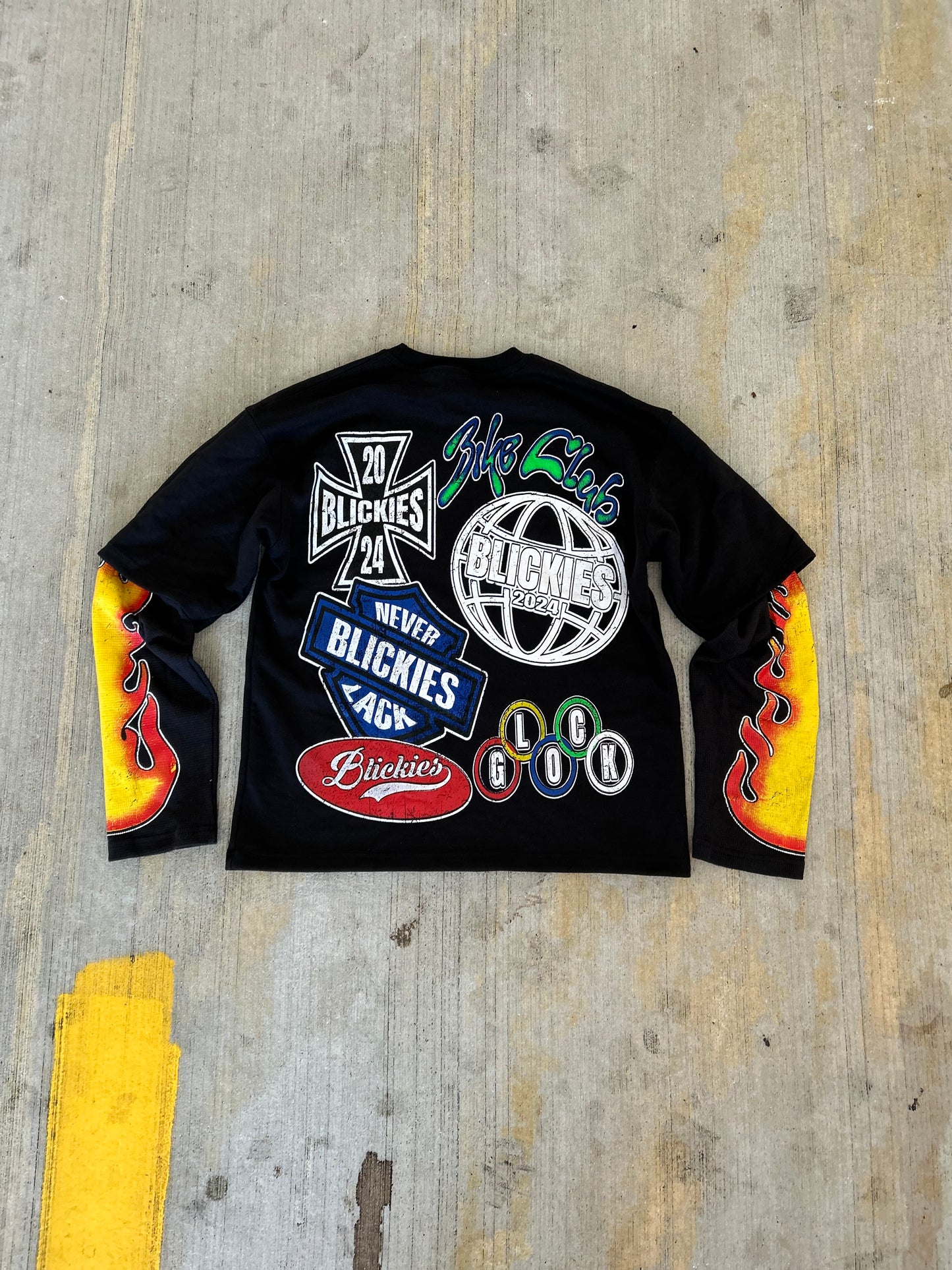 Blickies Bike Club long sleeve