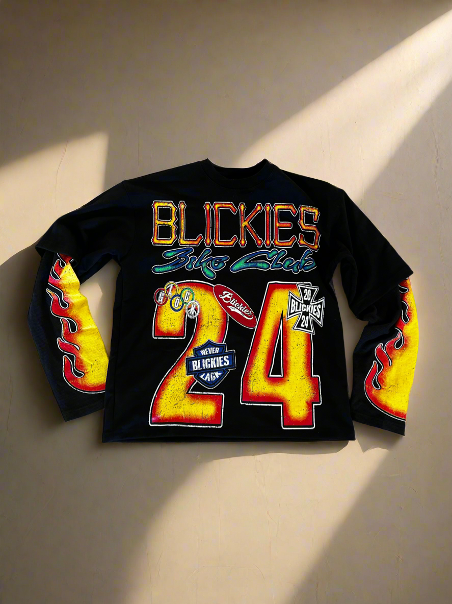 Blickies Bike Club long sleeve