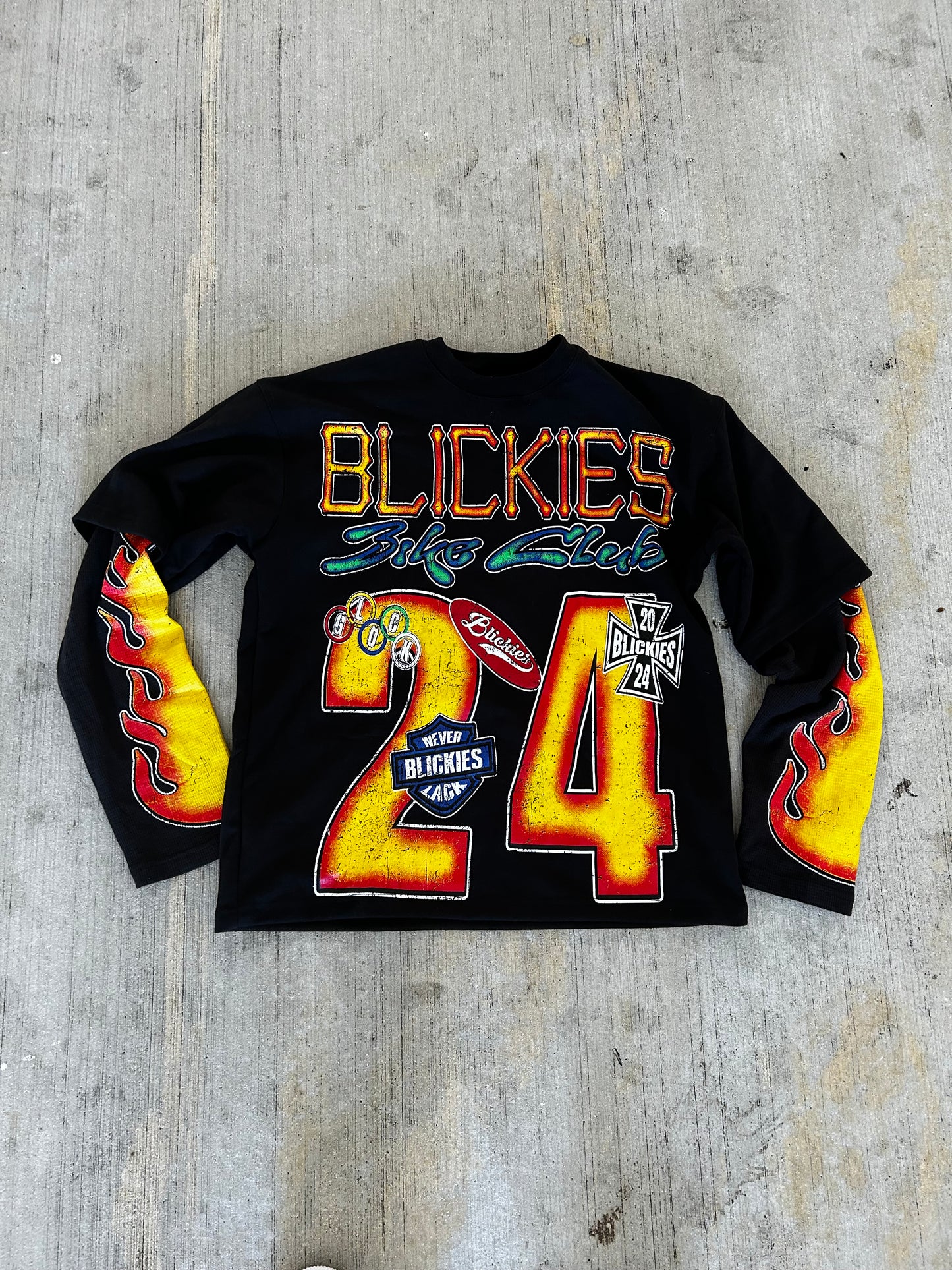 Blickies Bike Club long sleeve